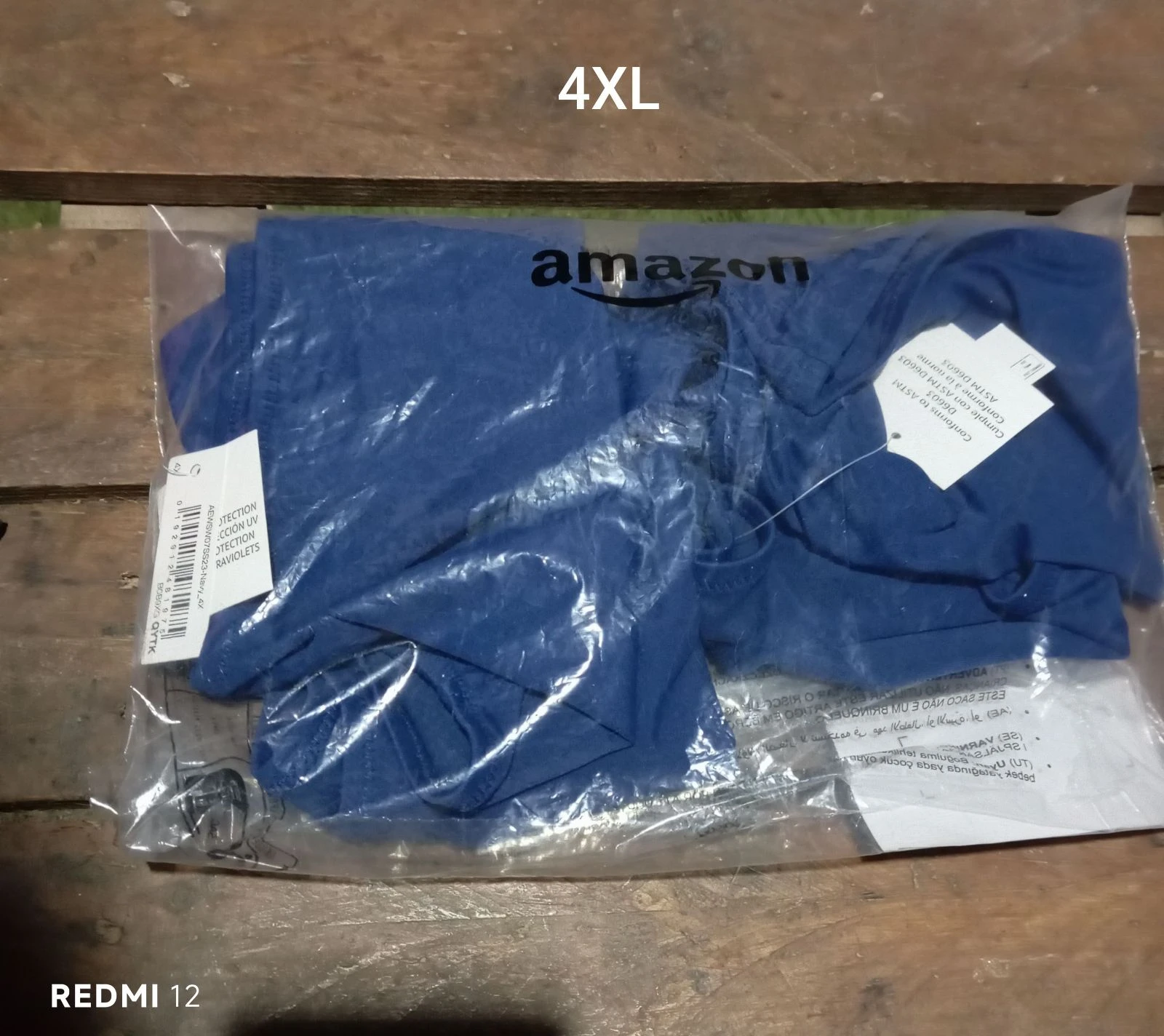 Lot of 2 navy blue bikini panties size 4XL new – photo 4